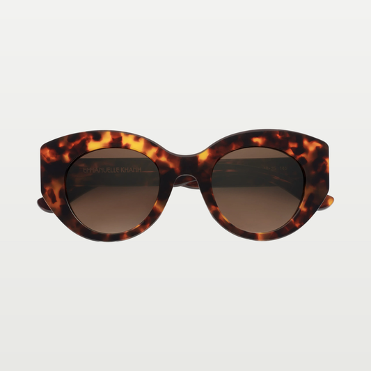 Emmanuelle Khanh Sunglasses CLOUD — ORGANIC BRONZE SCALE