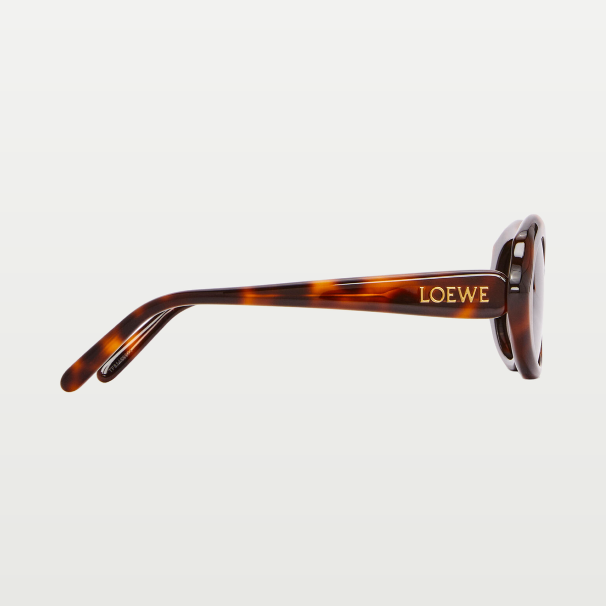 LOEWE Mini Oval Slim sunglasses in Havana