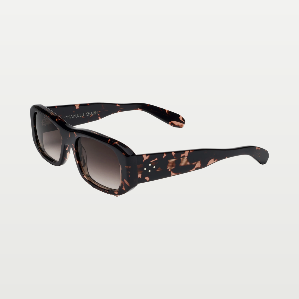 Emmanuelle Khanh Sunglasses SMOKE — ORGANIC PINK RADIANCE
