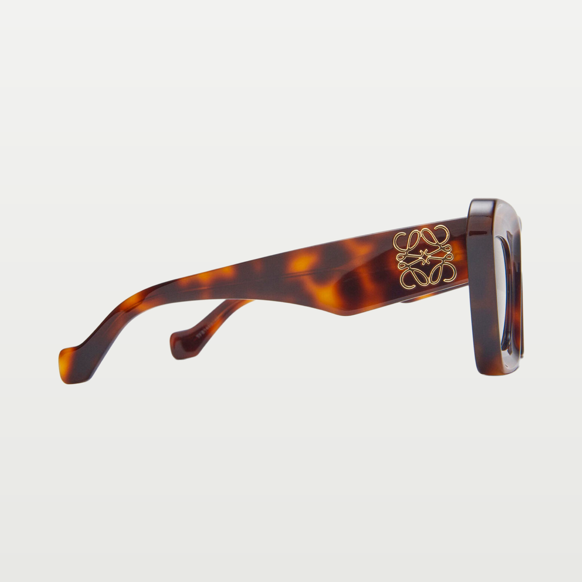 LOEWE Beveled Cateye sunglasses in Havana