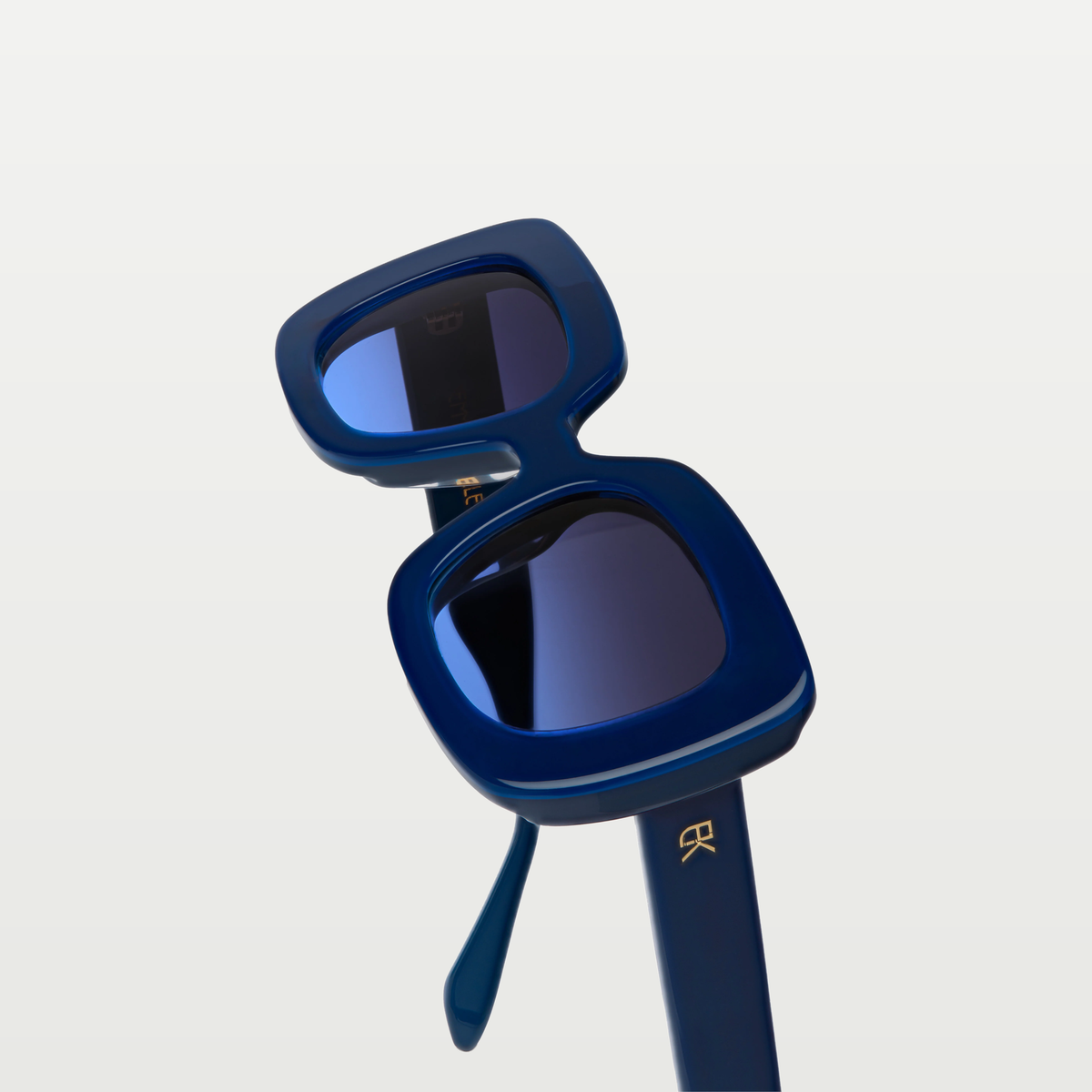 Emmanuelle Khanh Sunglasses PAMELA — GLOSSY BLUE