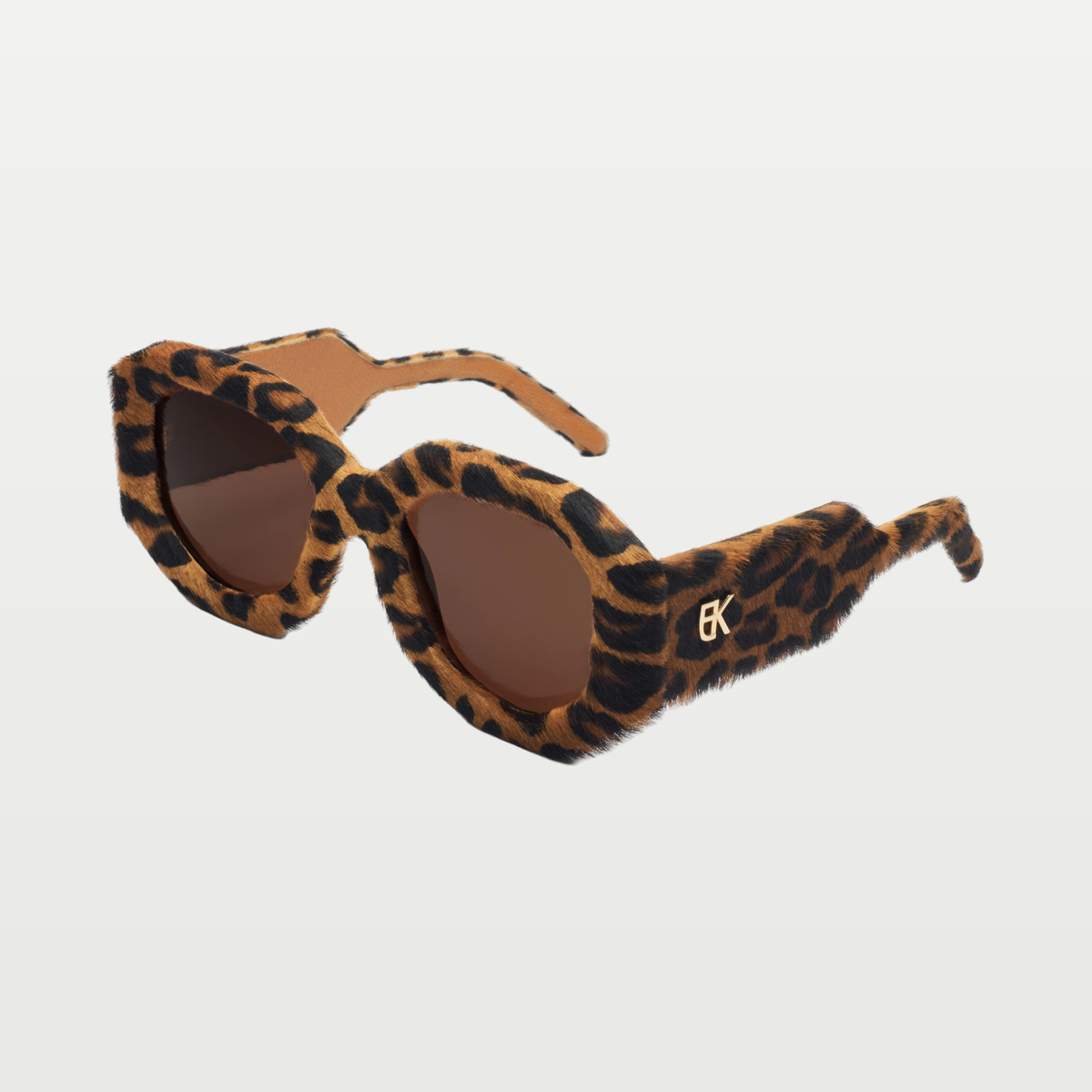 Emmanuelle Khanh Sunglasses ANCORA — LEOPARD