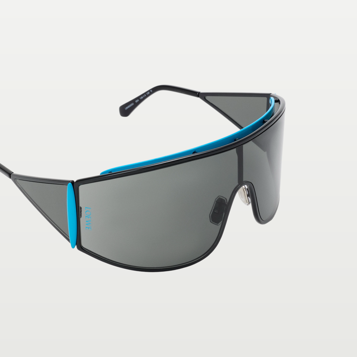 LOEWE Speed Shield sunglasses in Black/Blue