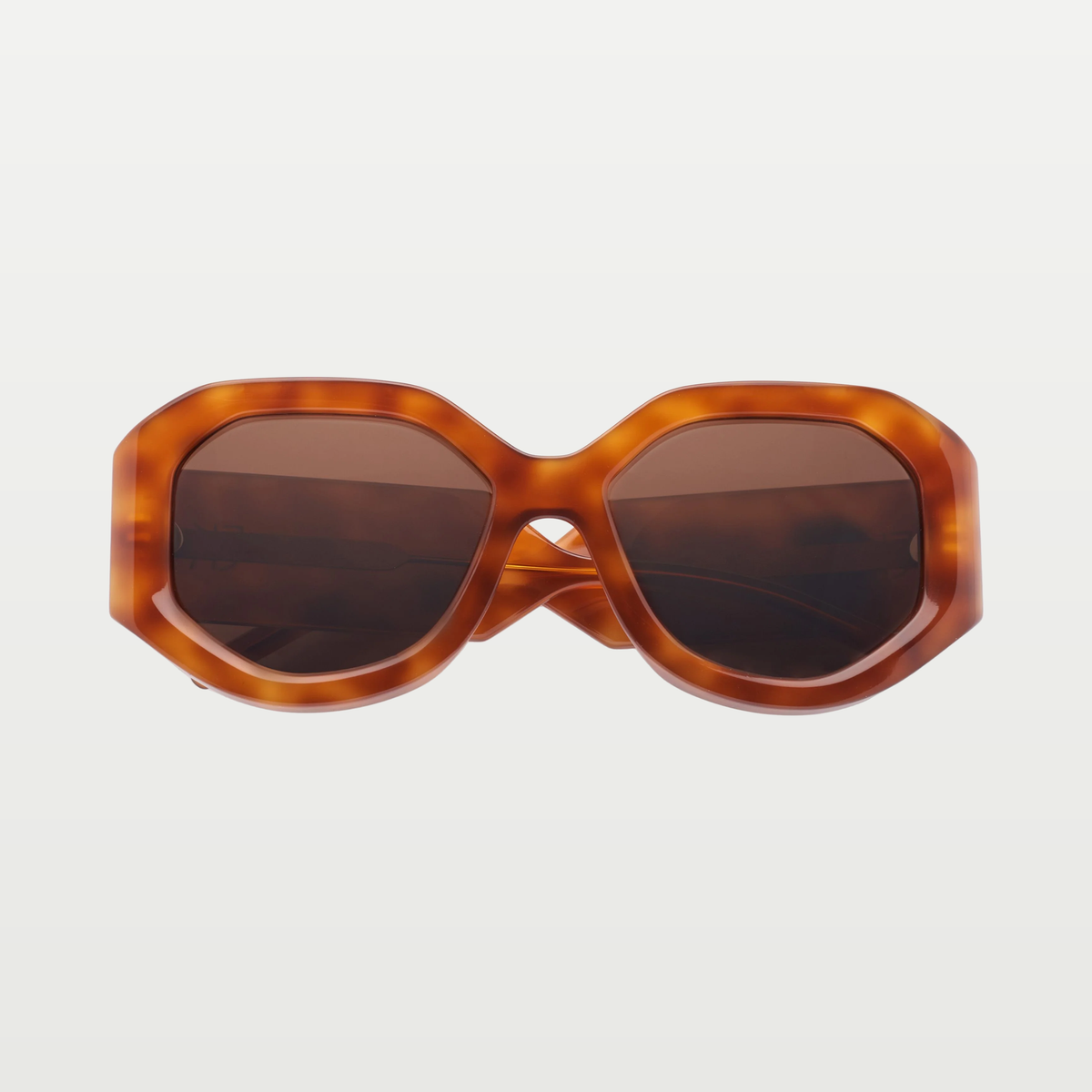 Emmanuelle Khanh Sunglasses 3082 — TOBACCO SHELL