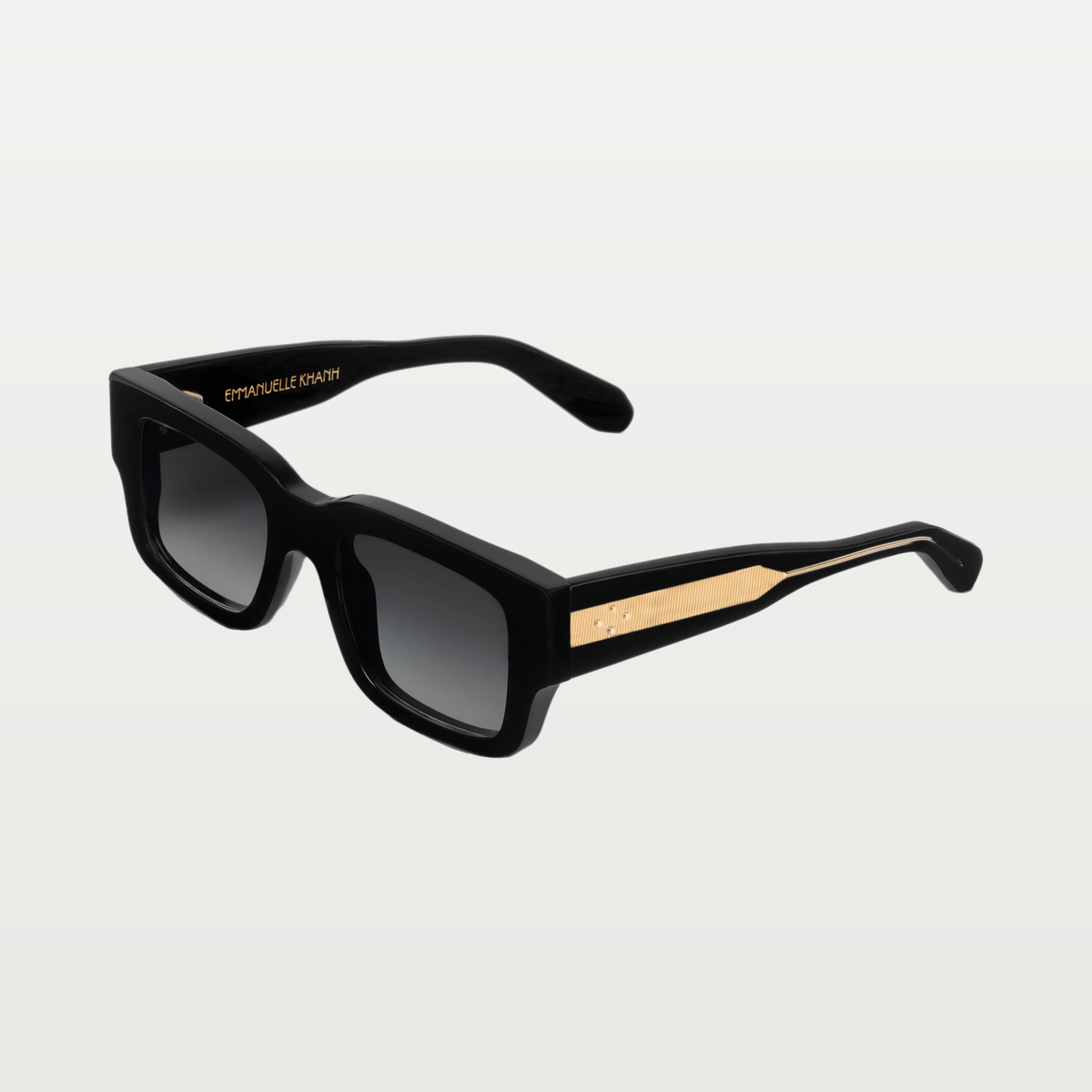 Emmanuelle Khanh Sunglasses CALCUTTA — CRYSTAL BLACK