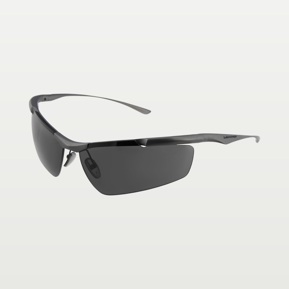 Balenciaga Boomerang Cat Sunglasses in Black