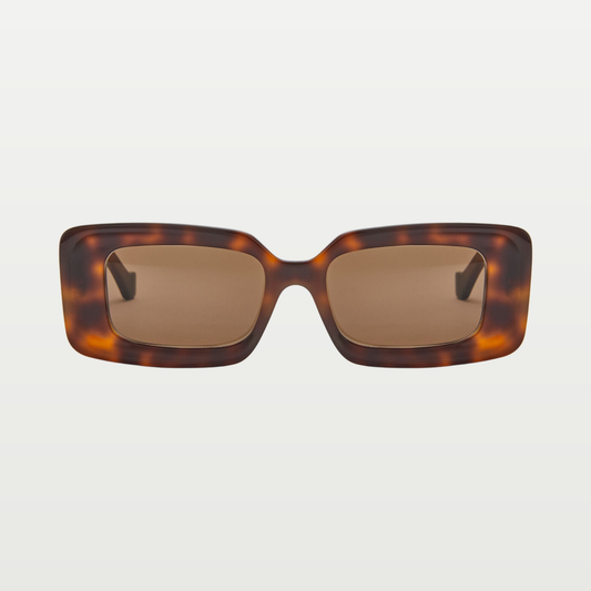 LOEWE Rectangular sunglasses in Havana