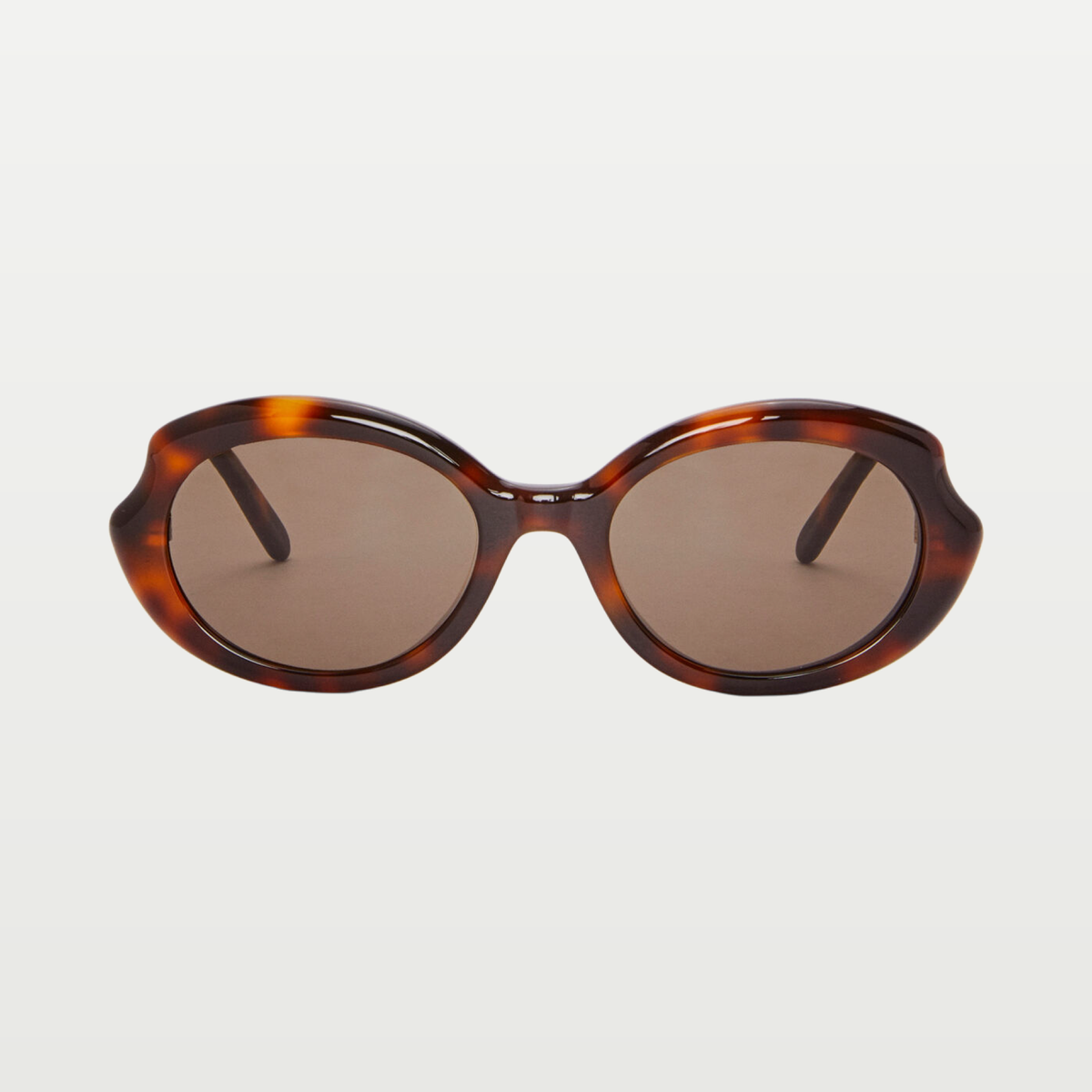 LOEWE Mini Oval Slim sunglasses in Havana