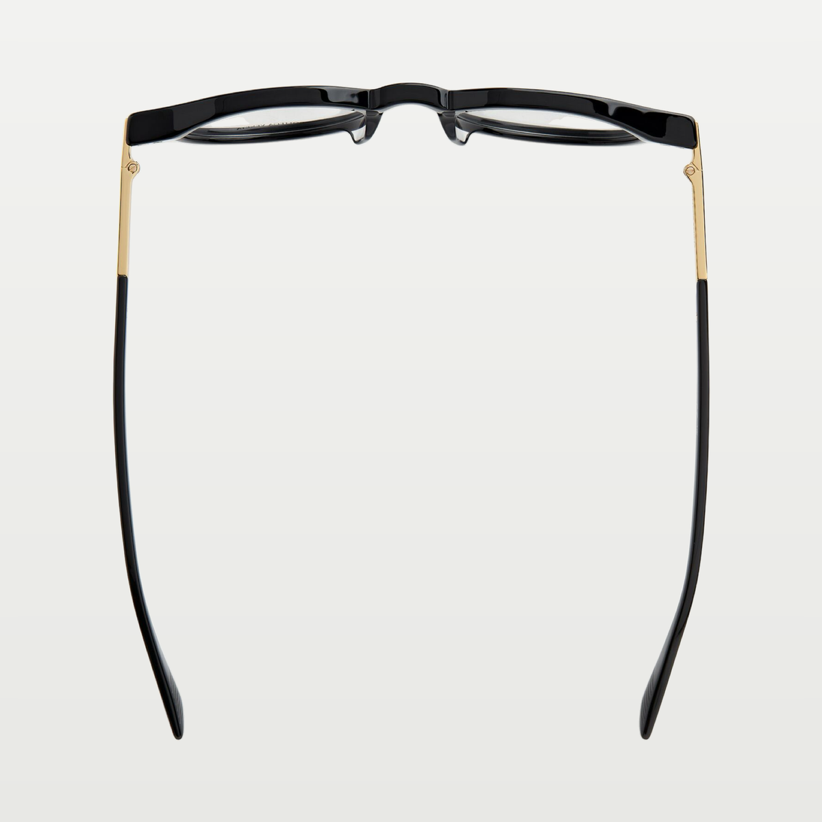 Bottega Veneta Men's Forte Recycled Acetate Panthos Eyeglasses in Black/transparent