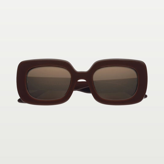 Emmanuelle Khanh Sunglasses PAMELA — CHOCOLATE LACQUER