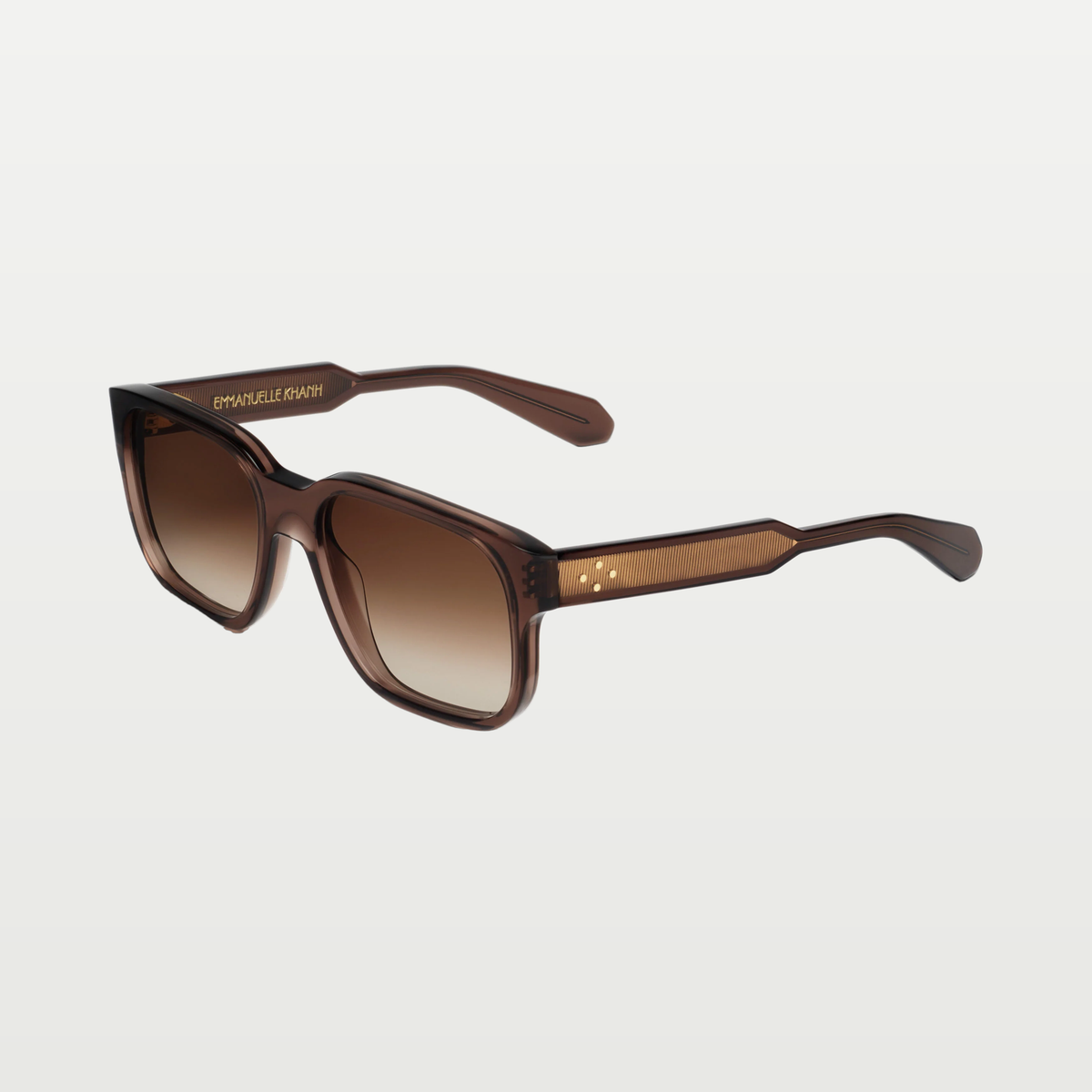 Emmanuelle Khanh Sunglasses RUSH — CRYSTAL BROWN