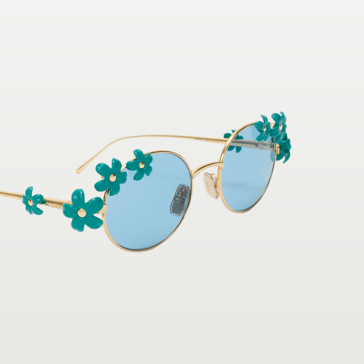 LOEWE Daisy Field sunglasses in Light Blue