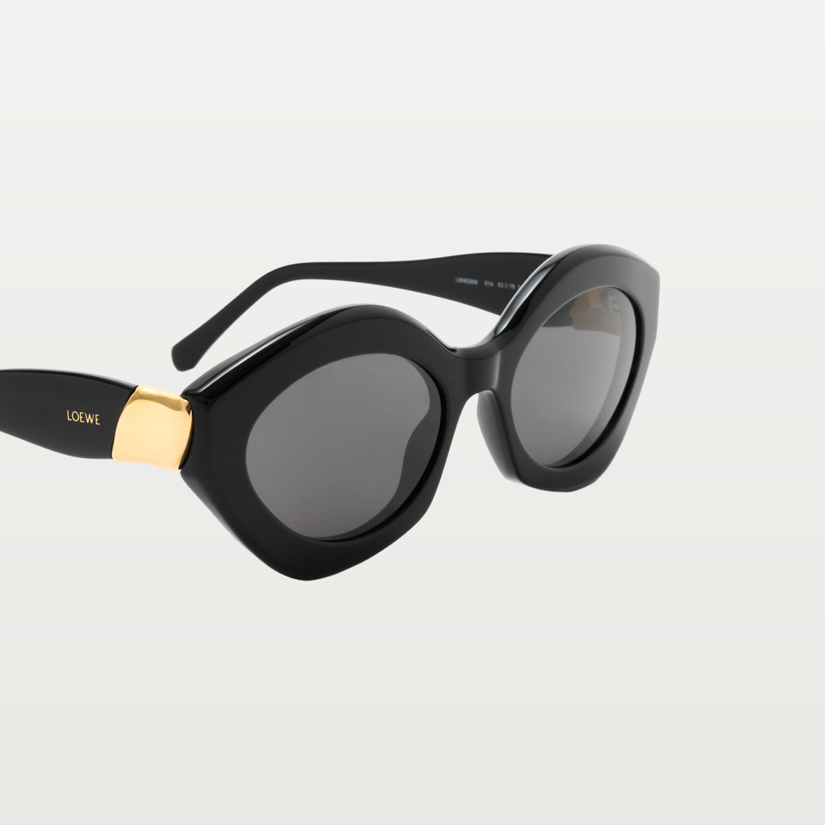 LOEWE Coil Cateye sunglasses in Black