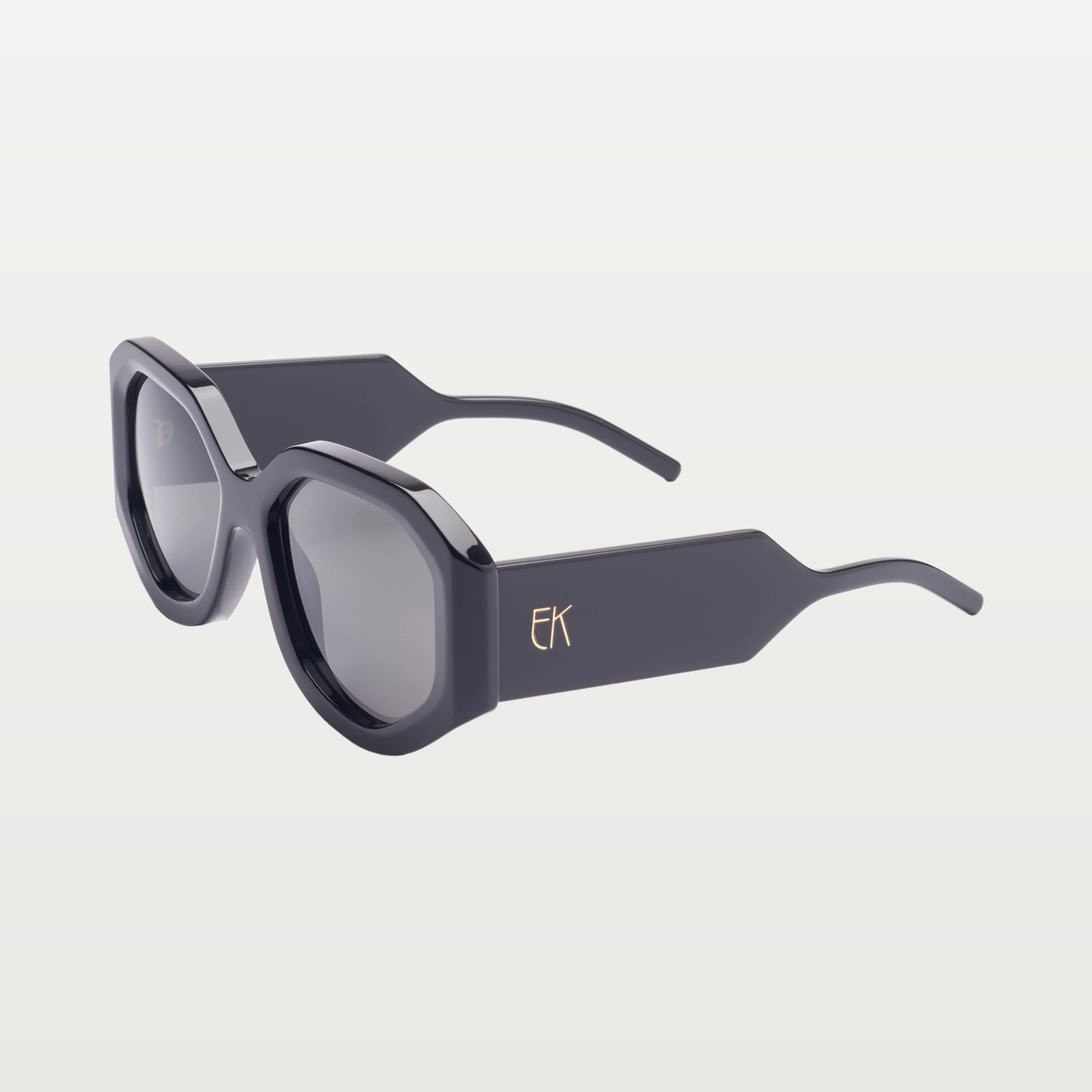 Emmanuelle Khanh Sunglasses 3082 — ORGANIC BLACK