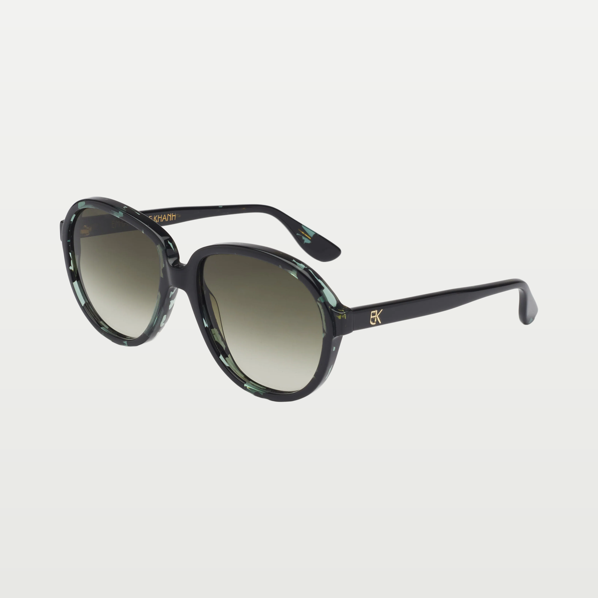 Emmanuelle Khanh Sunglasses MANO-SOL — ORGANIC GREEN RADIANCE