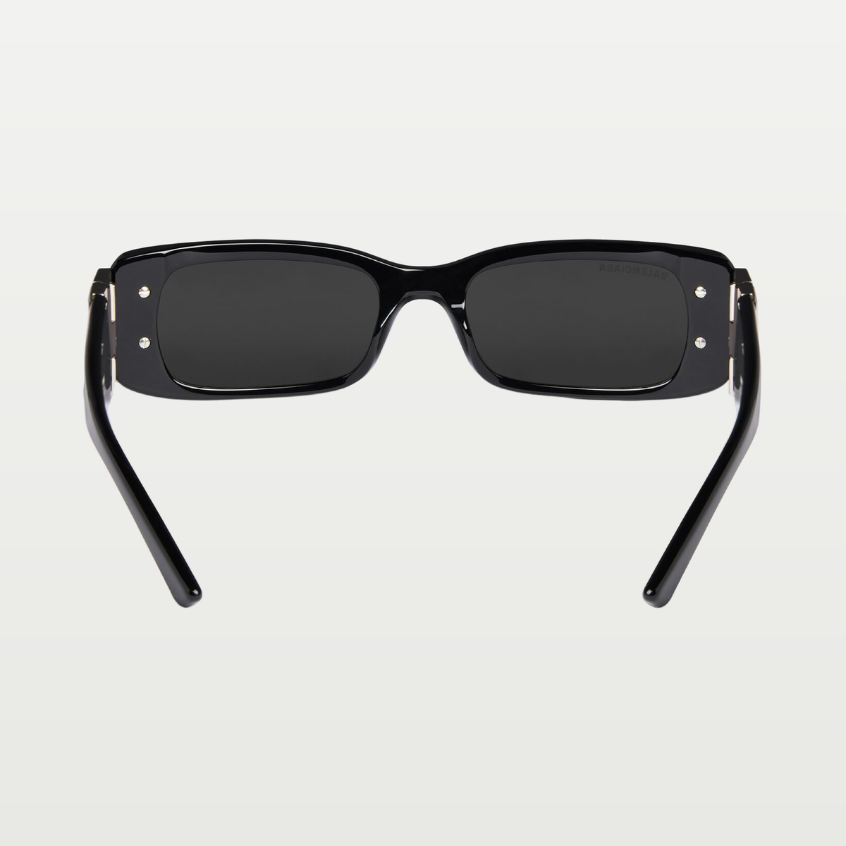 Balenciaga Women's Dynasty Rectangle Sunglasses in Black