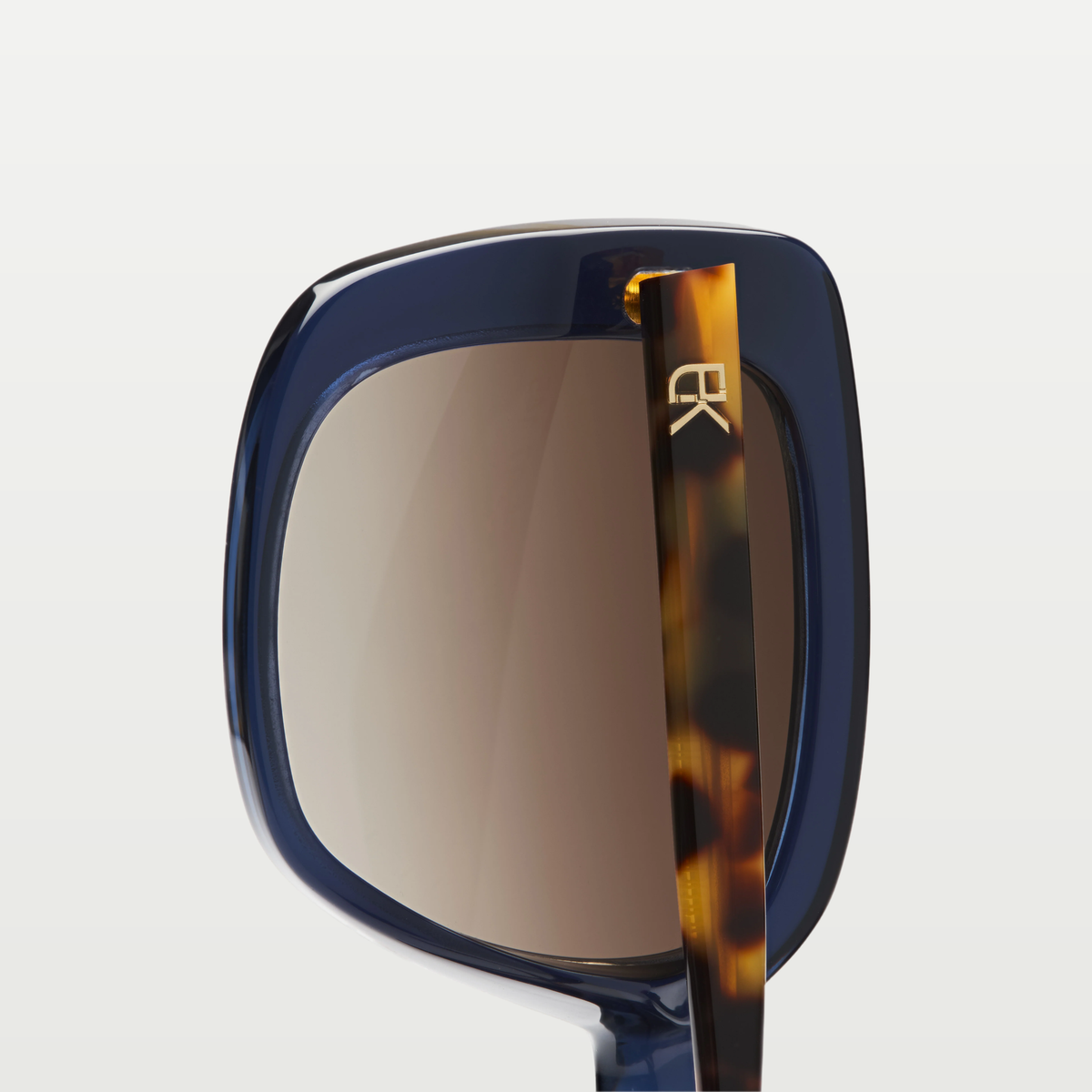 Emmanuelle Khanh Sunglasses CARMEN-SOL — NIGHT CRYSTAL - PANTHER SCALE