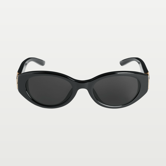 Balenciaga Women's Cosmo Round Af Sunglasses in Black