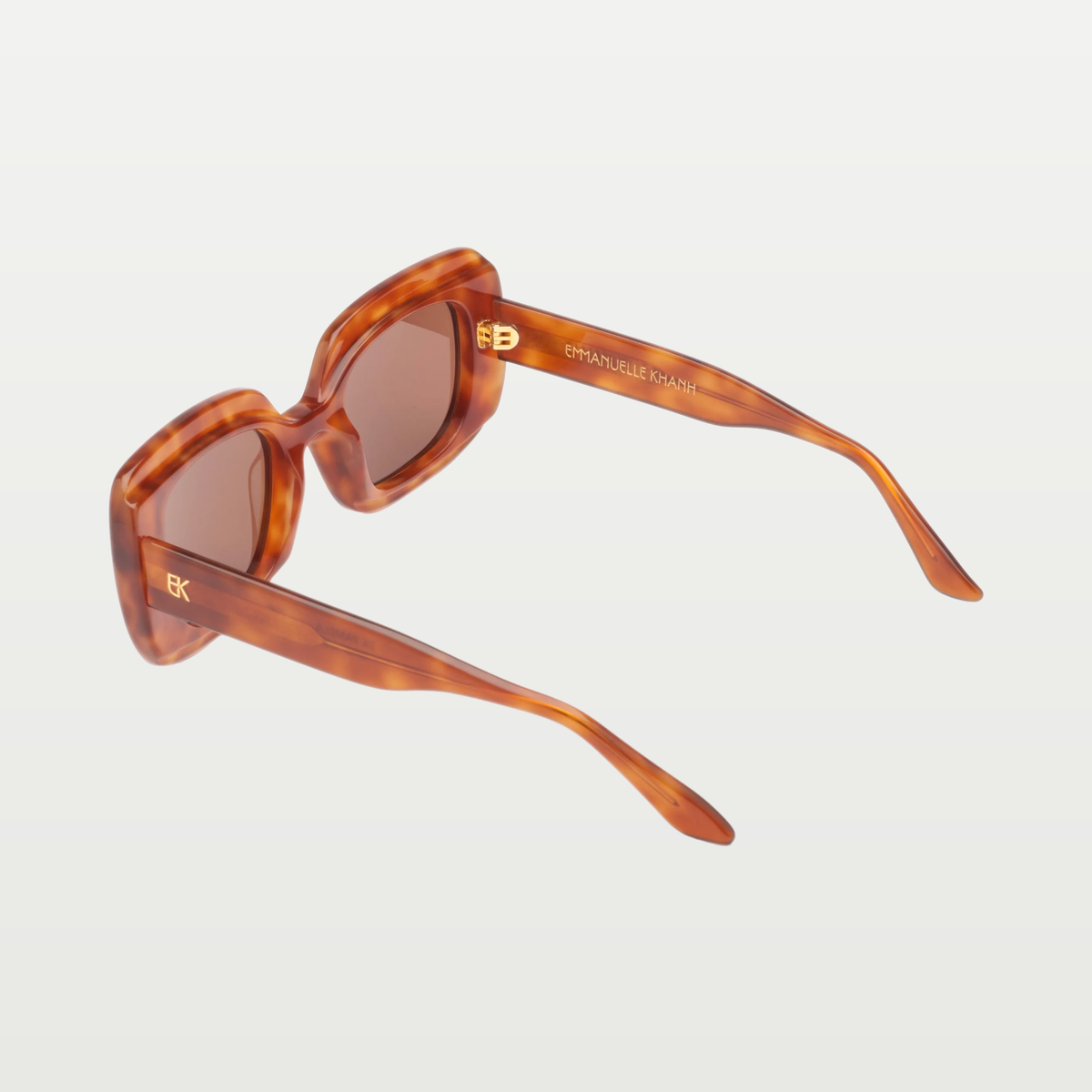 Emmanuelle Khanh Sunglasses PAMELA — TOBACCO SHELL