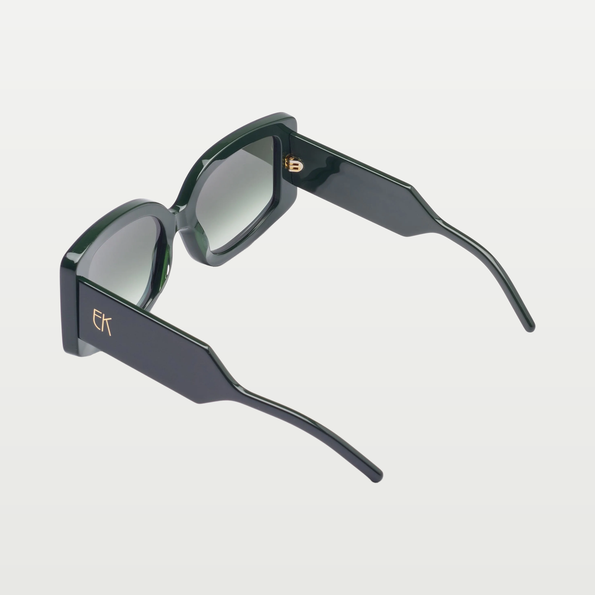 Emmanuelle Khanh Sunglasses 7082 — GLOSSY FOREST