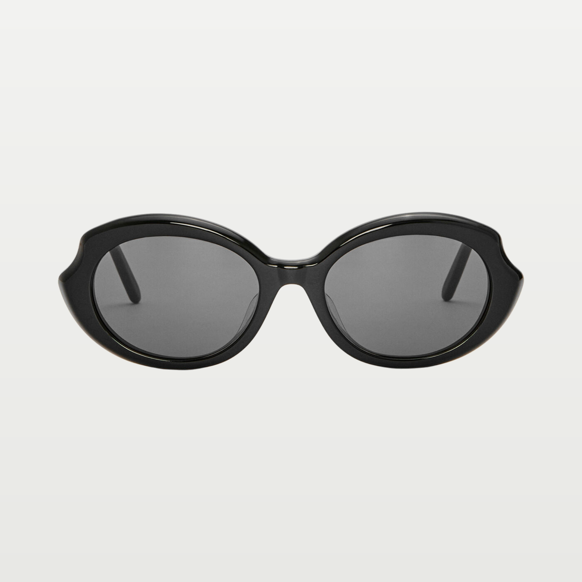 LOEWE Mini Oval Slim sunglasses in Black