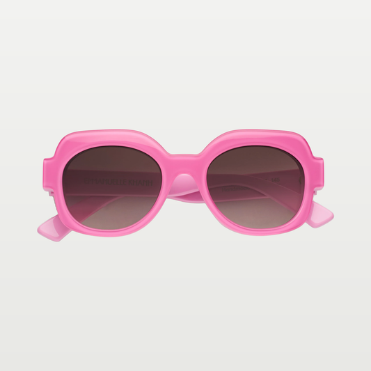 Emmanuelle Khanh Sunglasses SATIN — 63 - Rose