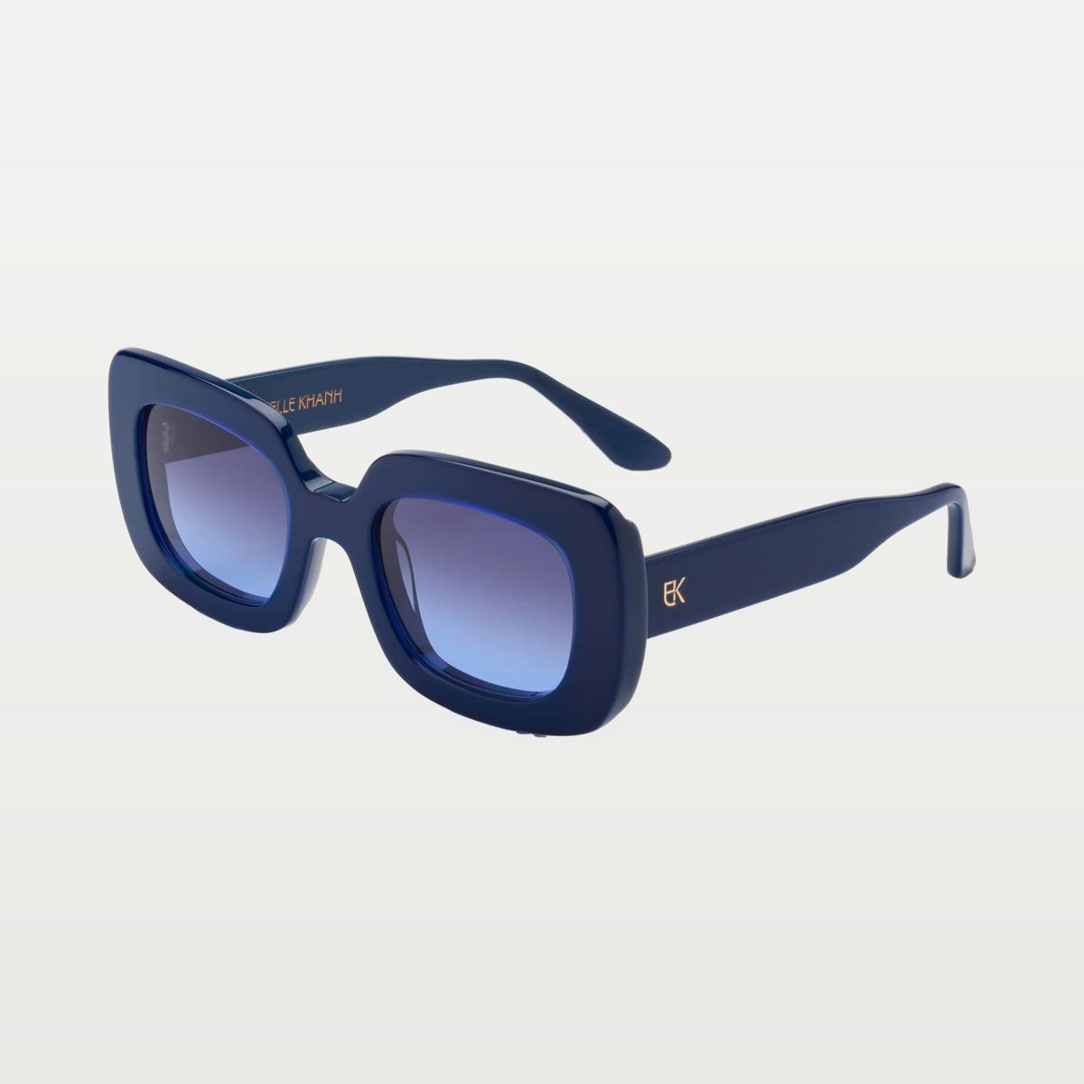 Emmanuelle Khanh Sunglasses PAMELA — GLOSSY BLUE