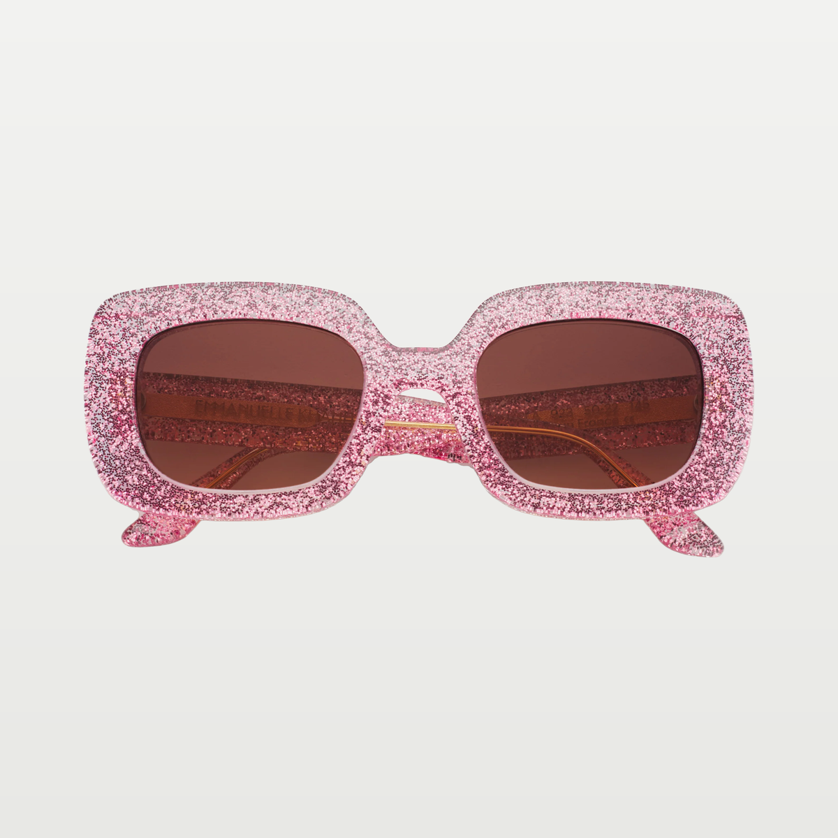 Emmanuelle Khanh Sunglasses PAMELA — PINK SEQUIN