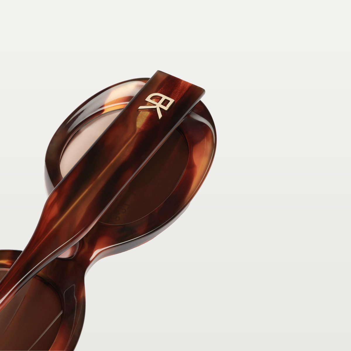 Emmanuelle Khanh Sunglasses QUEEN — HAVANA FLAME