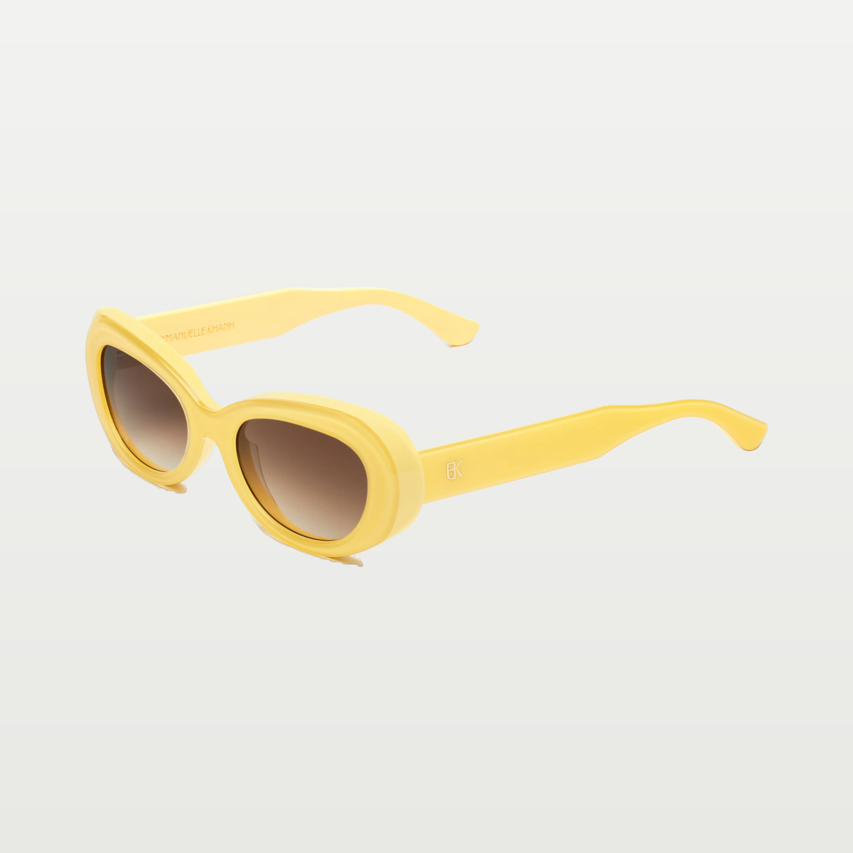 Emmanuelle Khanh Sunglasses PARIS — GLOSSY VANILLA