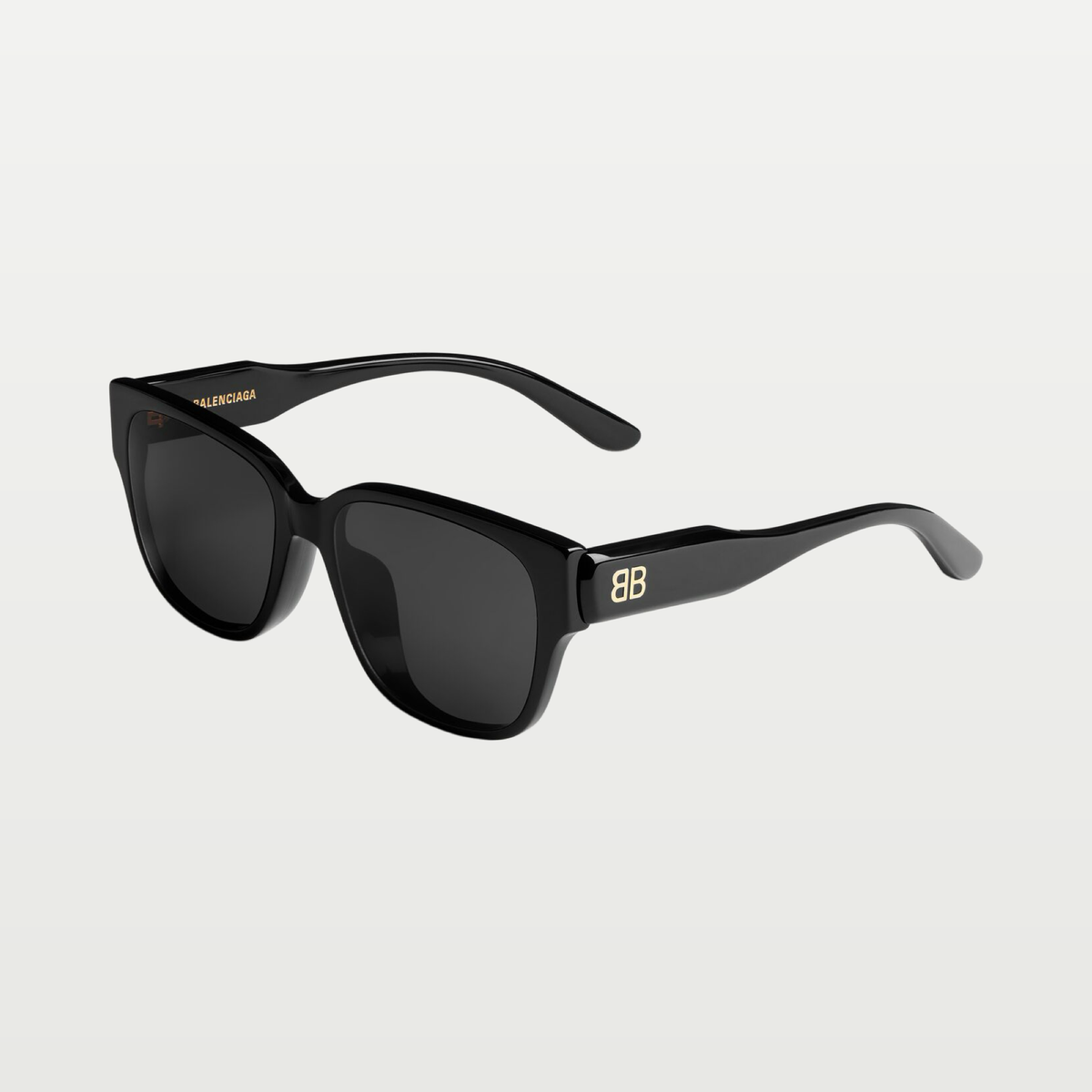 Balenciaga Nova Square Af Sunglasses in Black