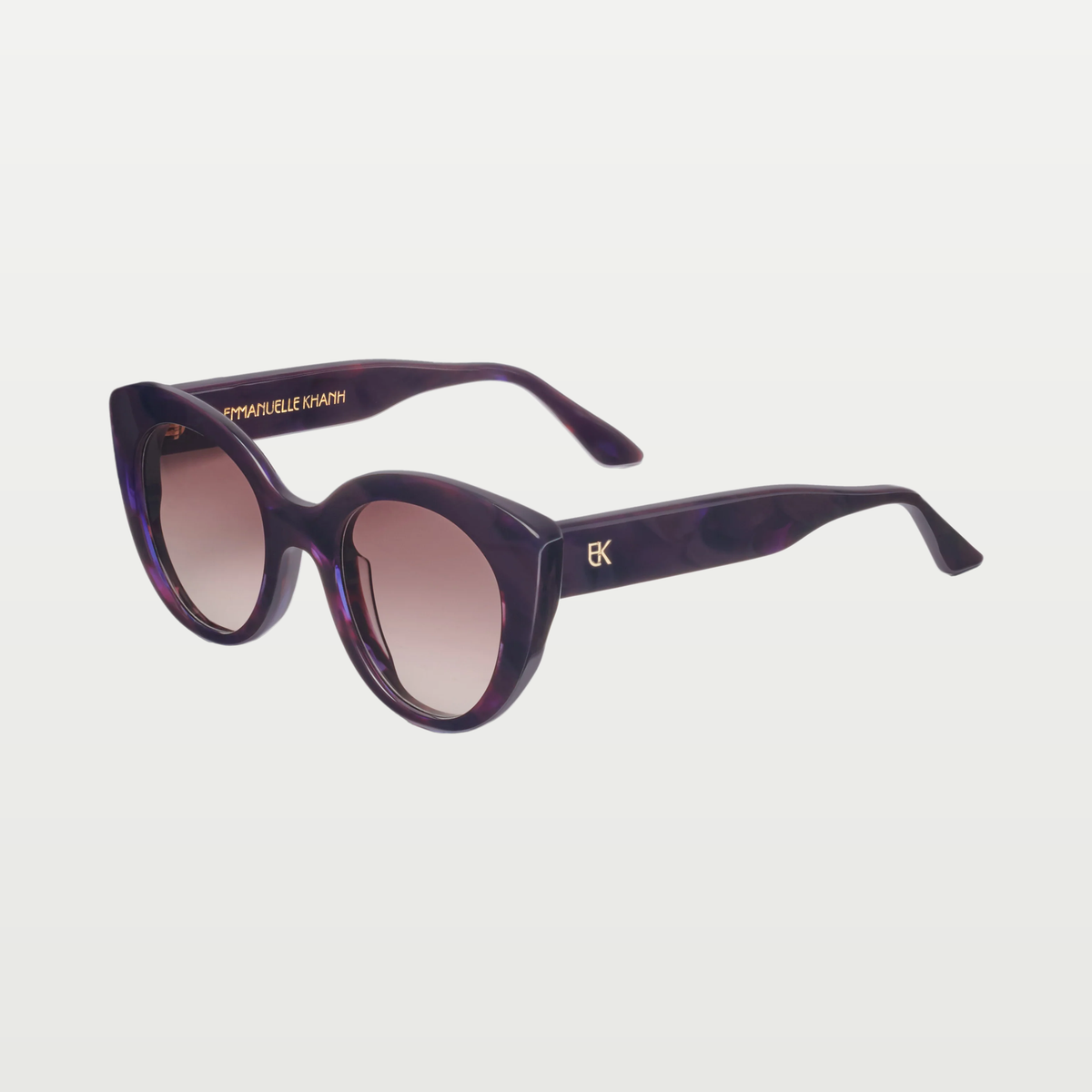 Emmanuelle Khanh Sunglasses PORTIA — VIOLET MOIRE