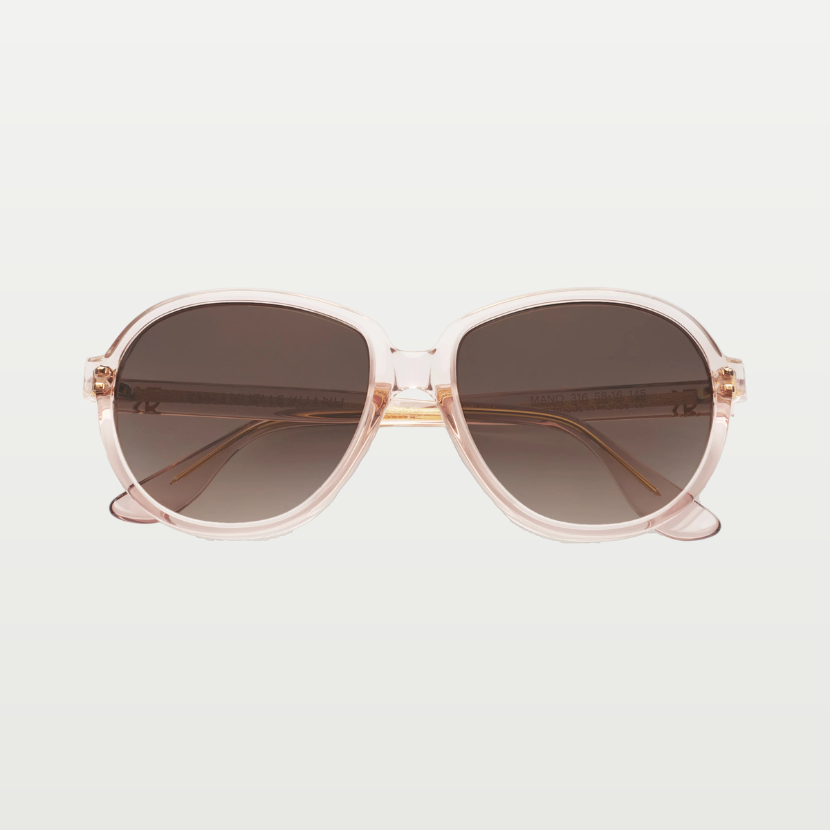 Emmanuelle Khanh Sunglasses MANO-SOL — 60 - Pale pink