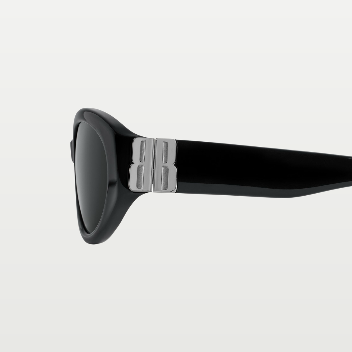 Balenciaga Women's Cosmo Round Af Sunglasses in Black