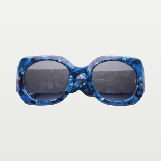 Emmanuelle Khanh Sunglasses 8065 — BLUE BUBBLEGUM