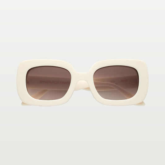 Emmanuelle Khanh Sunglasses PAMELA — 11 - Egg Shell
