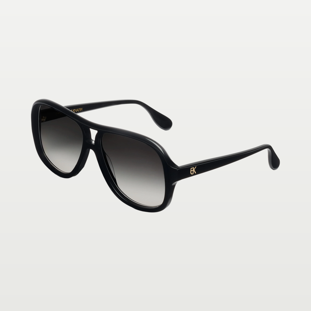 Emmanuelle Khanh Sunglasses ROMA — ORGANIC BLACK