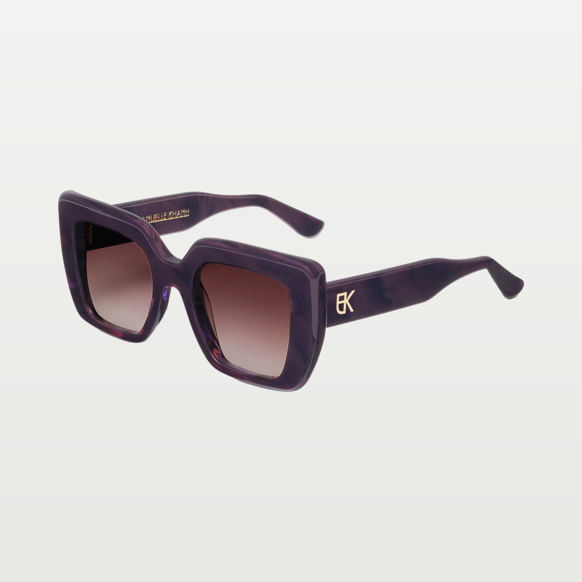 Emmanuelle Khanh Sunglasses FOXY — VIOLET MOIRE