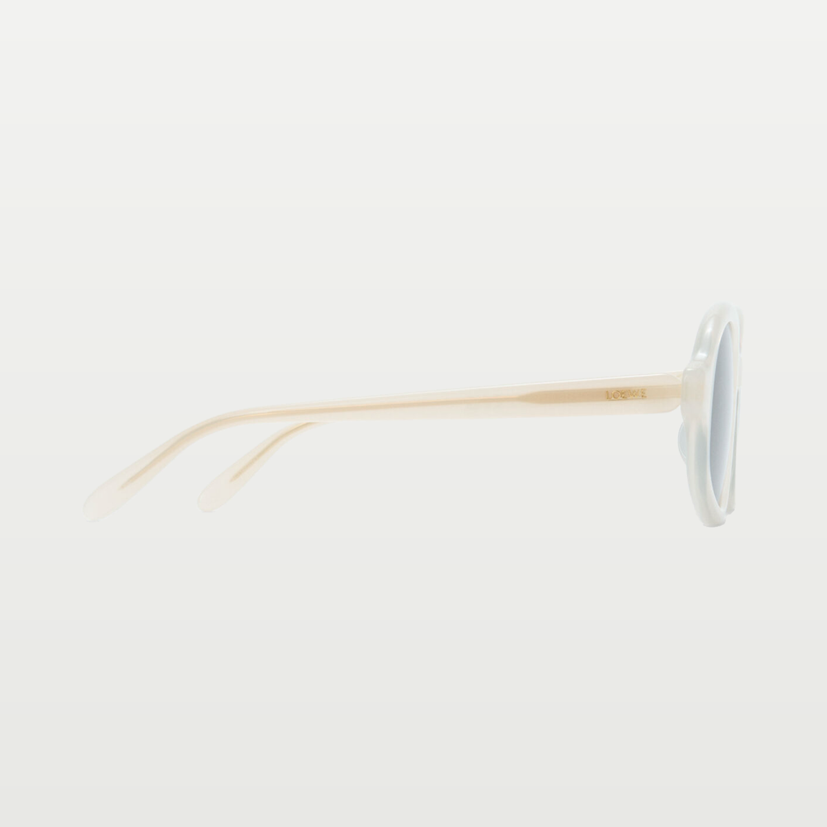 LOEWE Delta Slim sunglasses in Milky Ivory