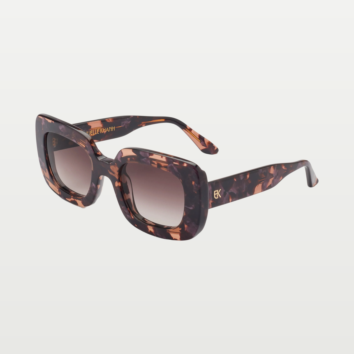 Emmanuelle Khanh Sunglasses PAMELA — PEARL PINK SHINE