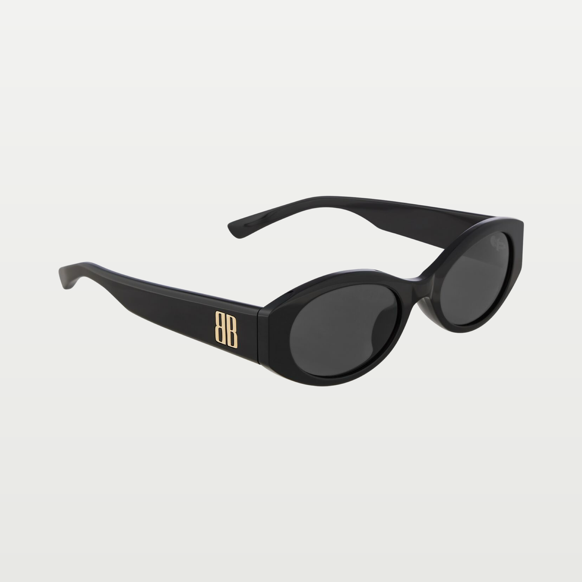 Balenciaga Women's Nano Round Af Sunglasses in Black