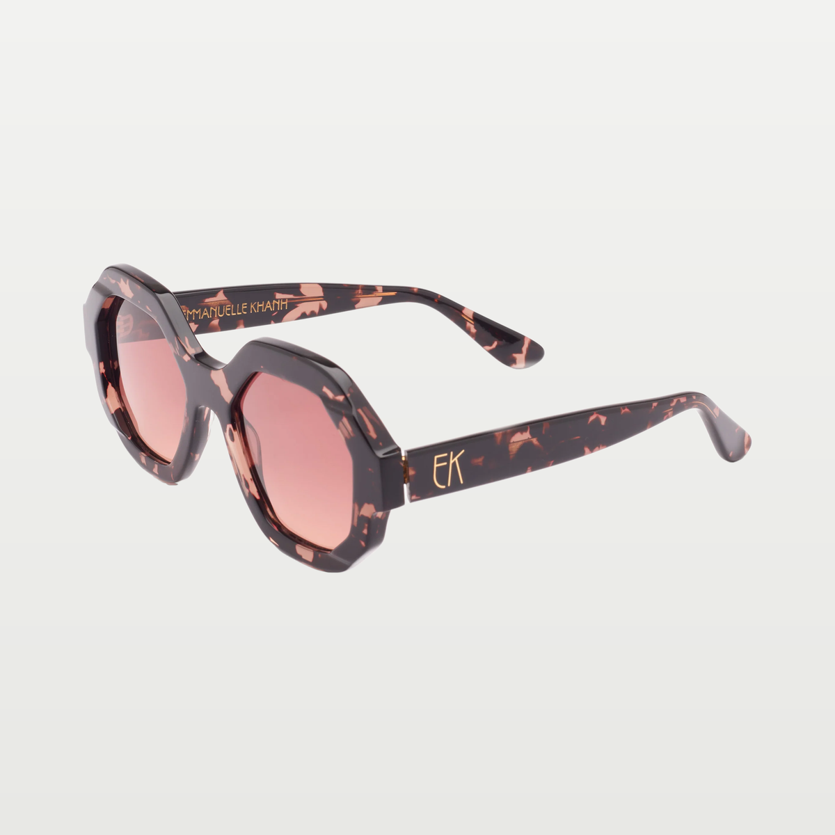 Emmanuelle Khanh Sunglasses 7010 — ORGANIC PINK RADIANCE
