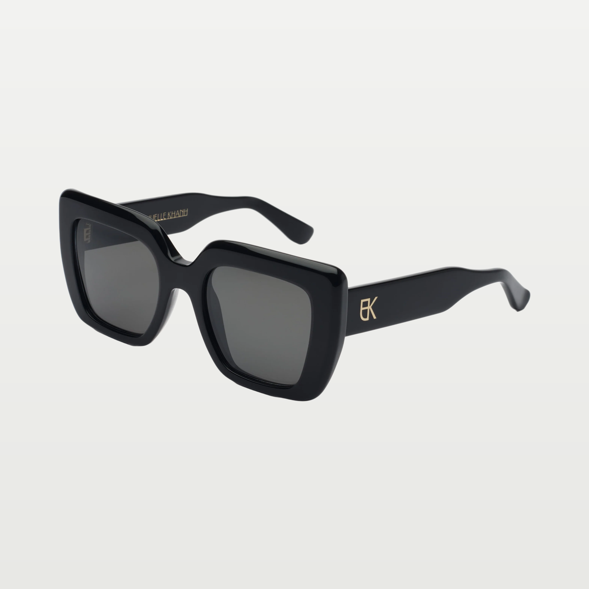 Emmanuelle Khanh Sunglasses FOXY — BLACK GLOSSY