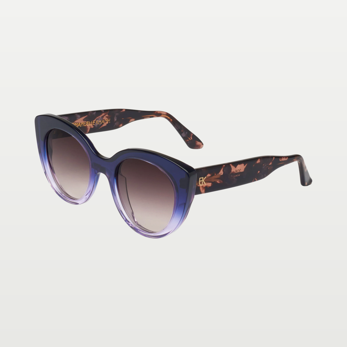 Emmanuelle Khanh Sunglasses PORTIA — PURPLE GRADIENT