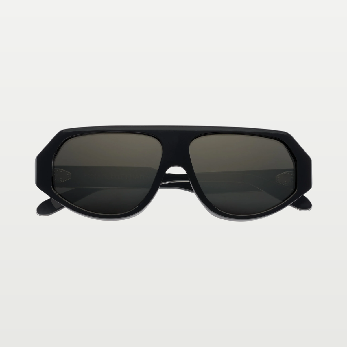 Emmanuelle Khanh Sunglasses OZONE — ORGANIC BLACK