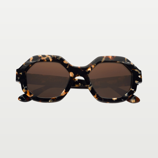 Emmanuelle Khanh Sunglasses 7010 — 36 - Dark Tan
