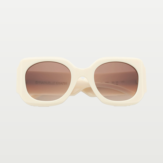 Emmanuelle Khanh Sunglasses 8065 — 11 - Egg Shell