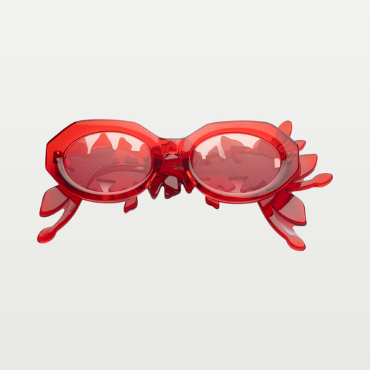 Emmanuelle Khanh Sunglasses FLEUR — GARNET