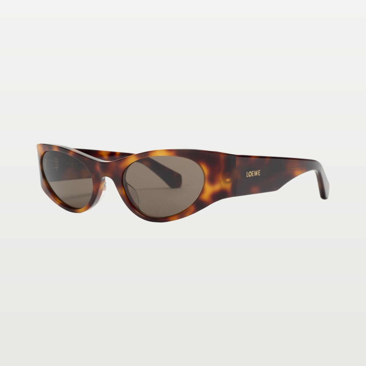LOEWE Flash Small Cateye sunglasses in Havana