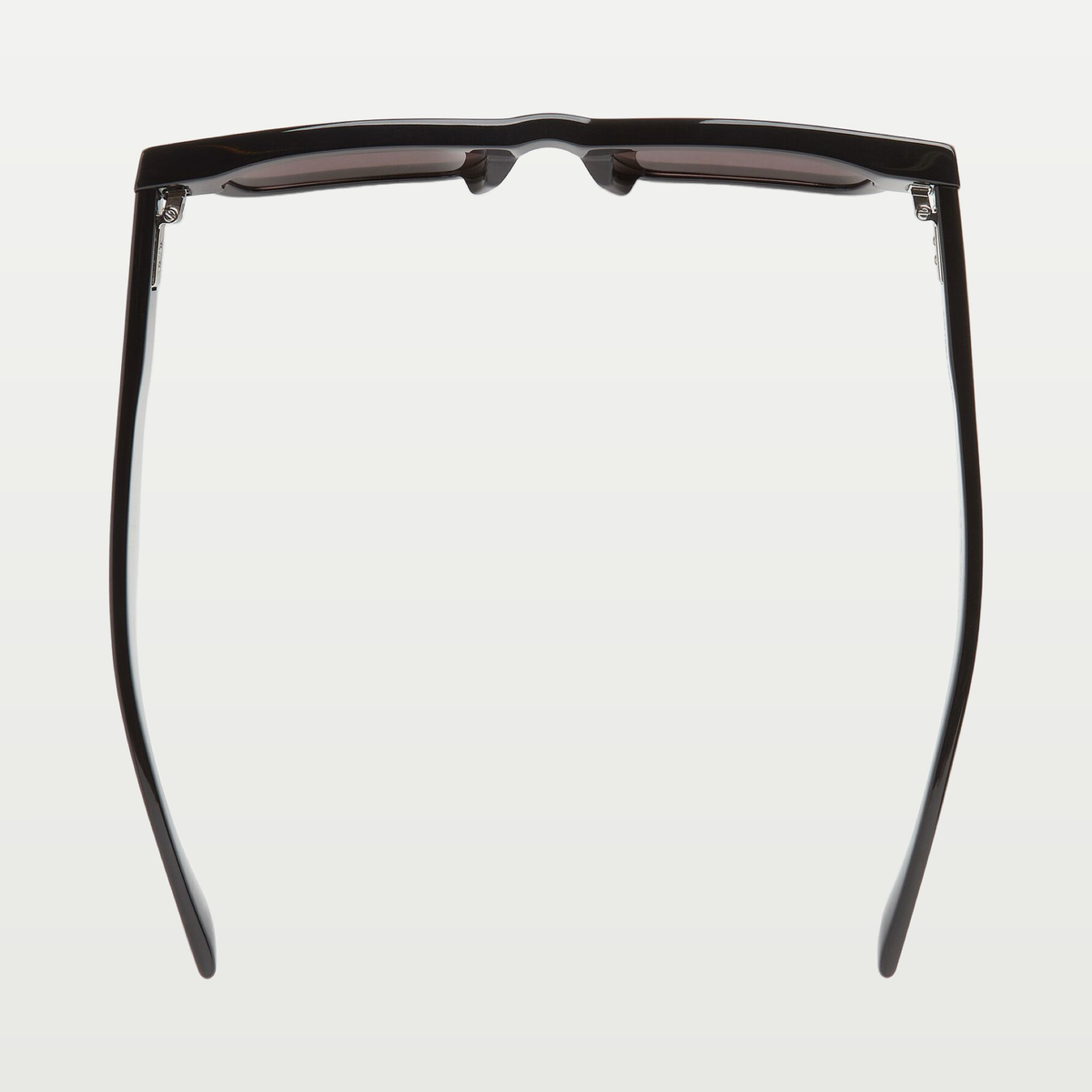 Bottega Veneta Dizzy Square Sunglasses in Black/grey